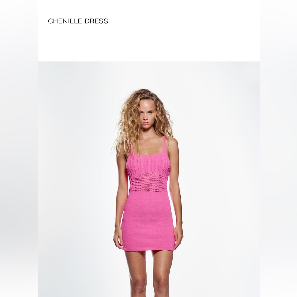 Zara crochet dress